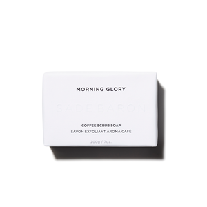 Morning Glory | Coffee Scrub Bar Soap: Wrapped - The Unoriginal Bathroom Co.