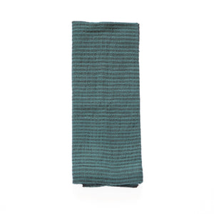 Zarima handwoven Ethiopian cotton waffle hand towel: Black - The Unoriginal Bathroom Co.