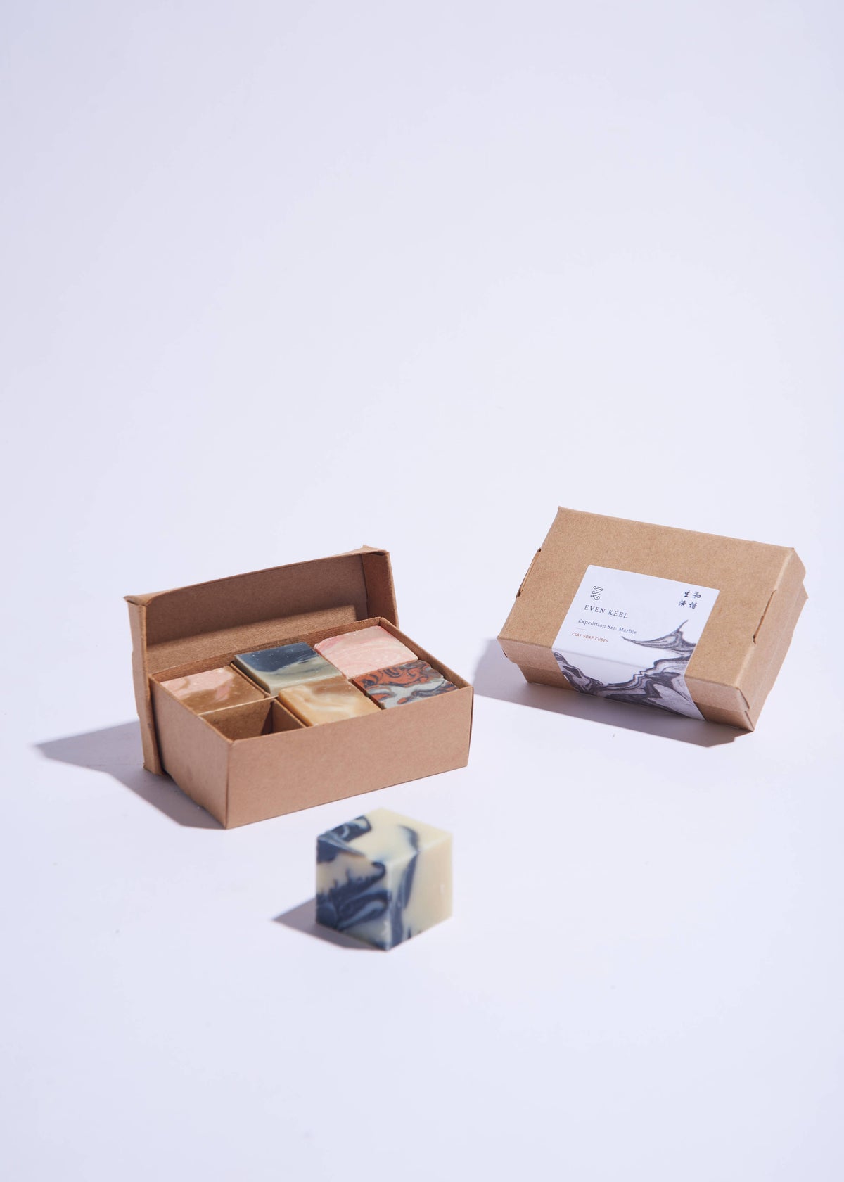 Biodegradable Clay Soap Cube Set - The Unoriginal Bathroom Co.