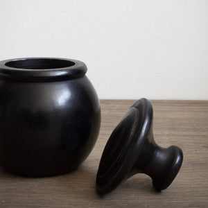 Marblelous jar 05 - black by Nordstjerne - The Unoriginal Bathroom Co.