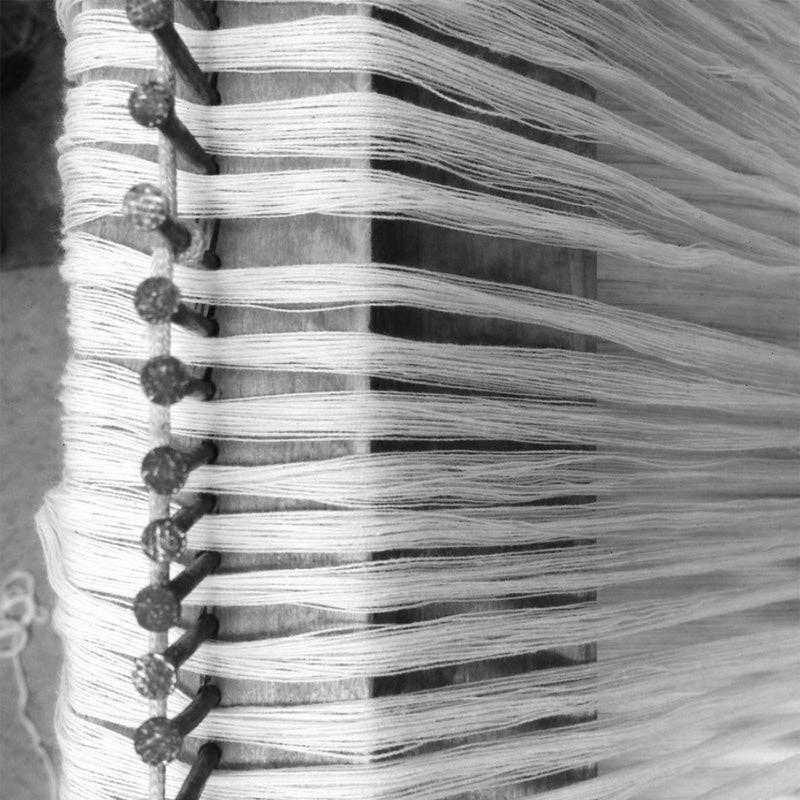 Musta Towel, Black - Hand Woven by Sera Helsinki: Hand Towel  19" x 30" - The Unoriginal Bathroom Co.