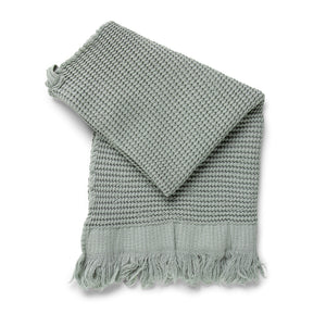 Waffle Hand Towel - Sage