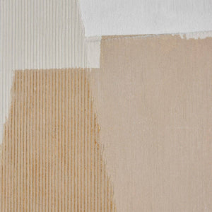 Taupe Canvas Gallery Wrapped Abstract Wall Art Home Decor - The Unoriginal Bathroom Co.