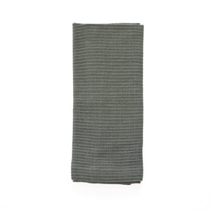Zarima handwoven Ethiopian cotton waffle hand towel: Black - The Unoriginal Bathroom Co.