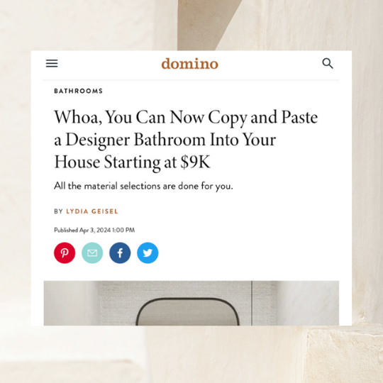 Press Coverage // Domino