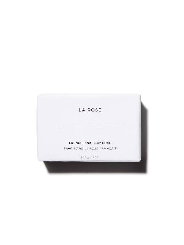 La Rose | French Pink Clay Bar Soap: Wrapped - The Unoriginal Bathroom Co.