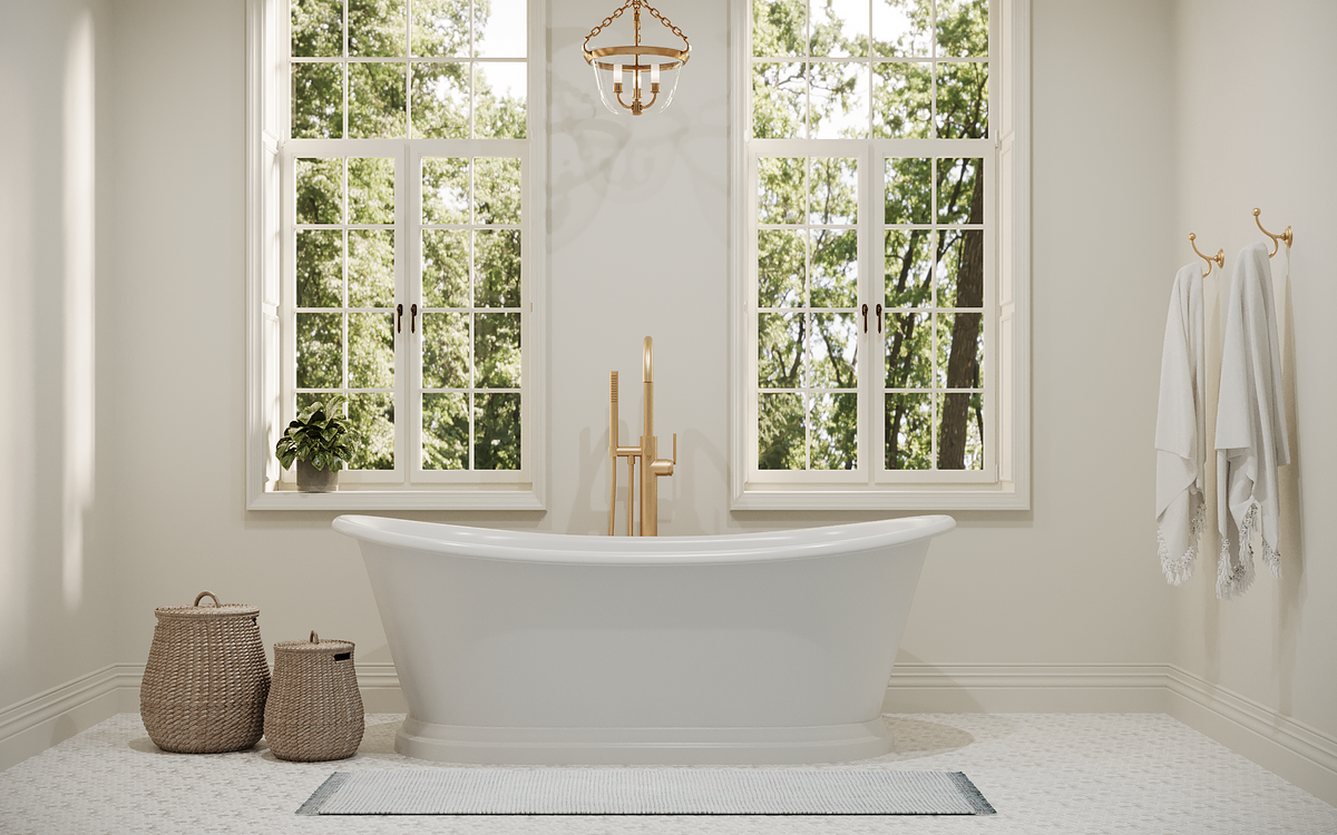 Jasper Collection with freestanding tub
