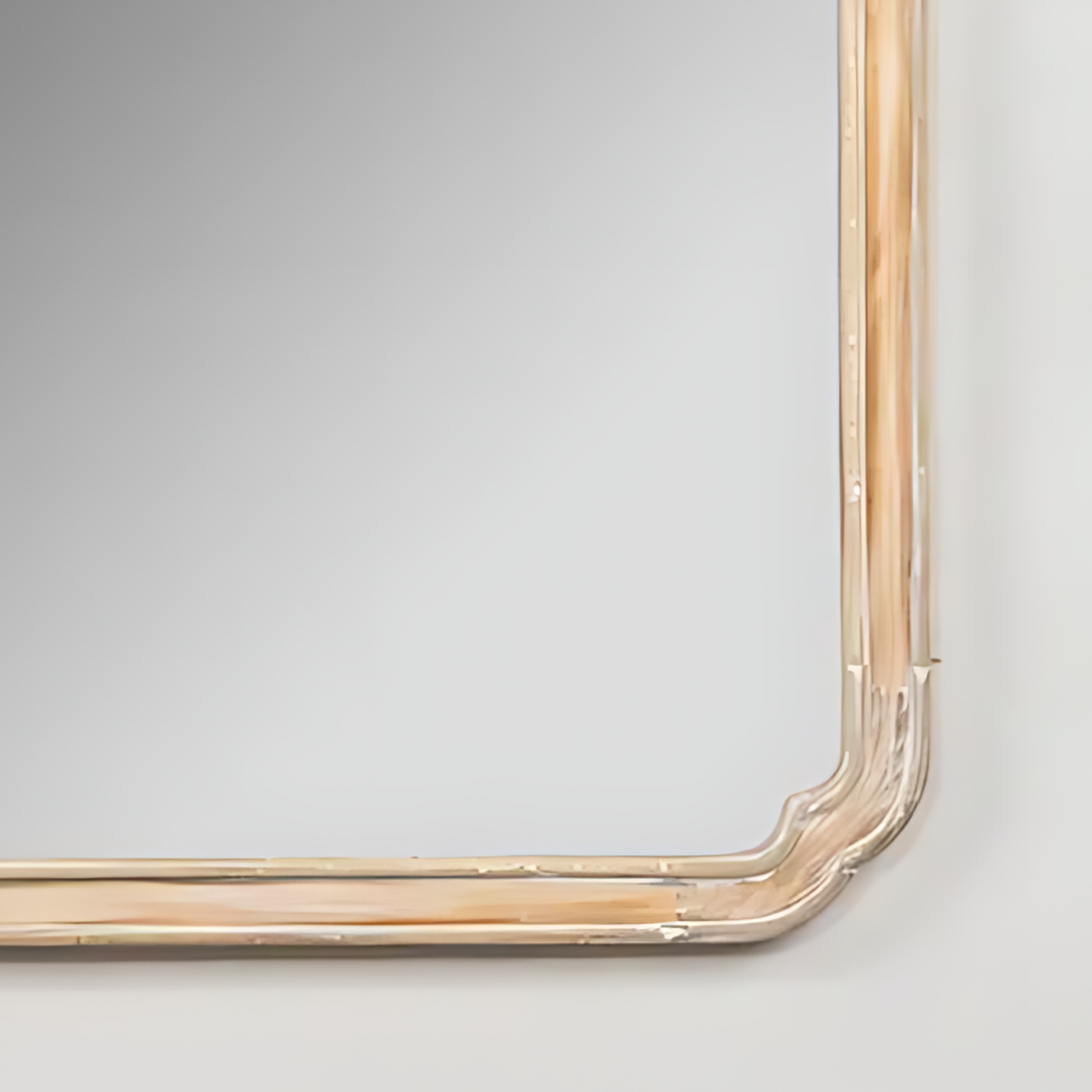 wood mirror frame