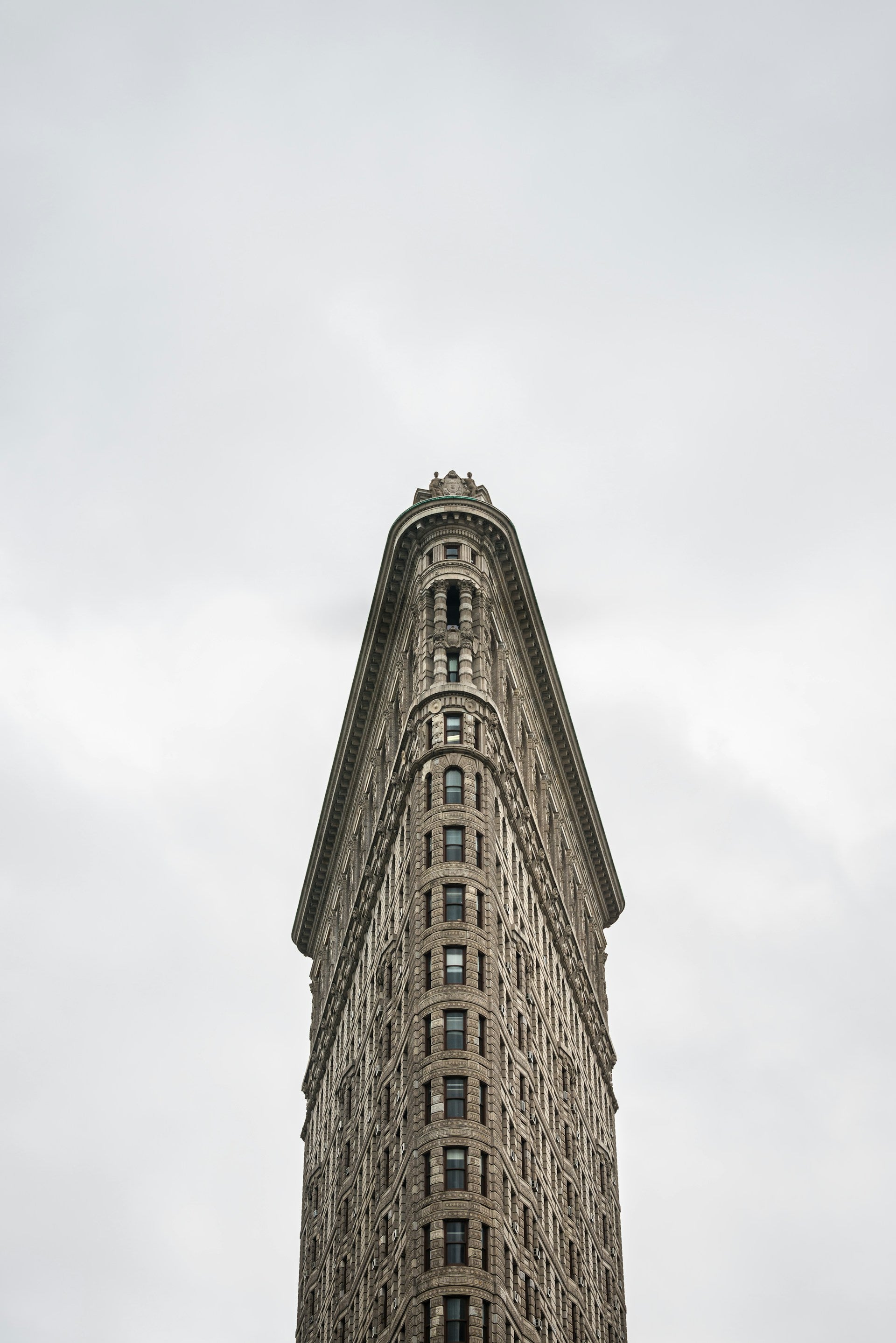 The flatiron building in New York city.