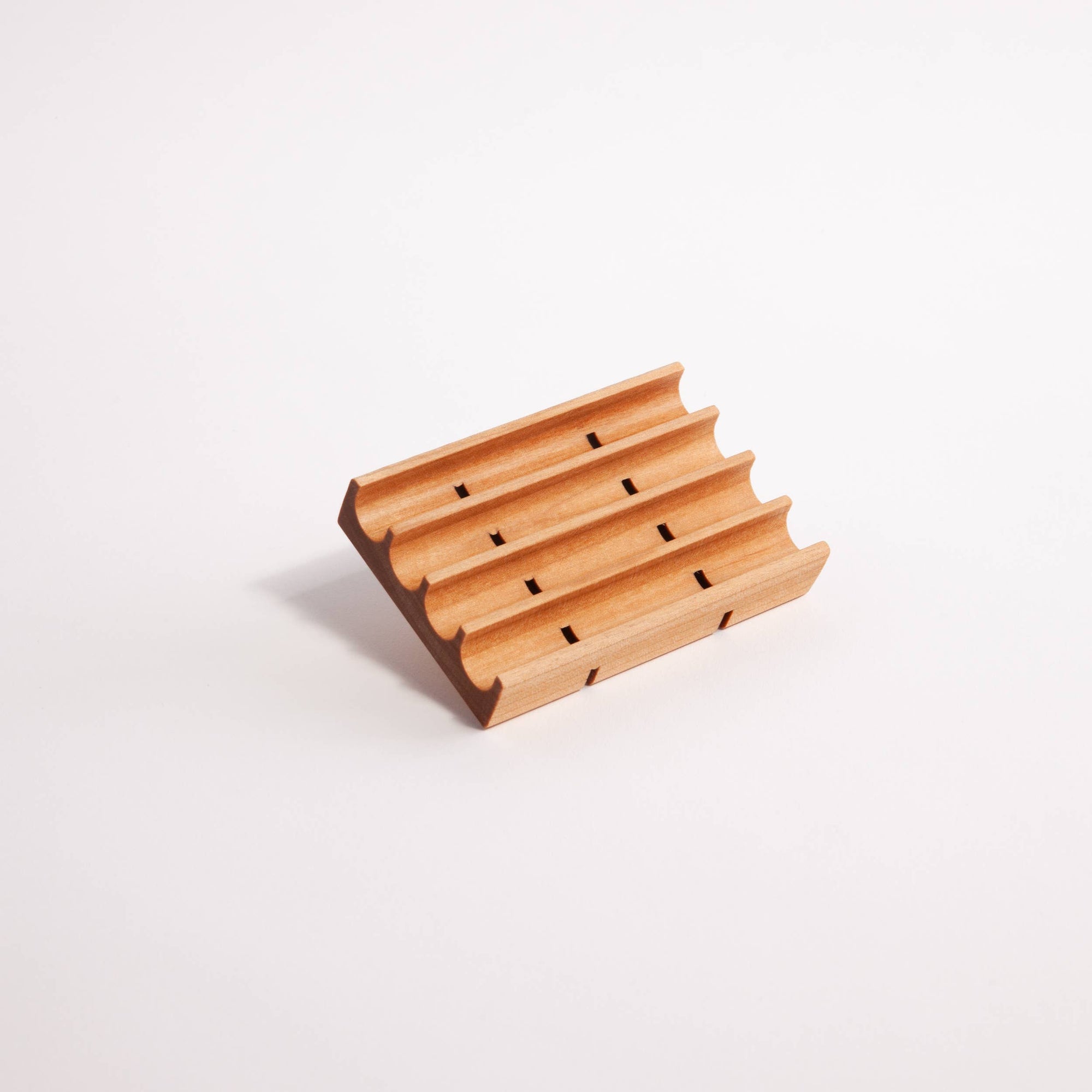 Wooden Soap Dishes (3 options): Cherry - The Unoriginal Bathroom Co.
