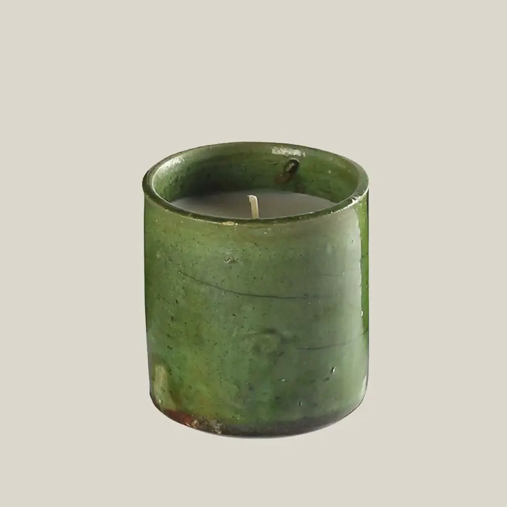 Tamegroute Candle green - The Unoriginal Bathroom Co.